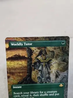 Worldly Tutor (Borderless) Dominaria Remastered Regular - Image 2