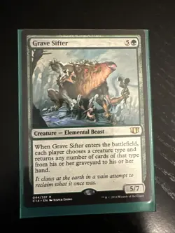 Magic the Gathering Grave Sifter 044/337 Rare LP 2014 C14 Commander 2014 MTG - Image 1