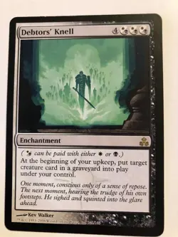 DEBTOR'S KNELL - Guildpact #141, Black Enchantment, Magic the Gathering 2006 !! - Image 1