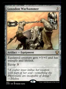 Loxodon Warhammer LP Light Play Commander Legends MTG [11843] - Image 1