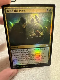 Tend the Pests #242 (Foil) (NM) Strixhaven STX Magic MTG - Image 1
