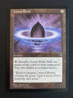 Lotus Petal Tempest Regular MTG - Image 1