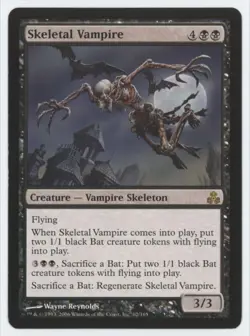 MTG Guildpact Skeletal Vampire #62/165 Rare - Image 1