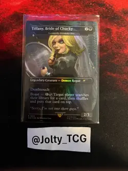 Tiffany, Bride of Chucky - Varragoth, Bloodsky Sire Secret Lair Drop Foil #1809 - Image 1