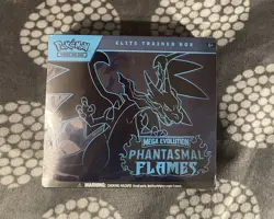 Pokemon Mega Evolution Phantasmal Flames Elite Trainer Box ETB ✅ NEW + SEALED - Image 1
