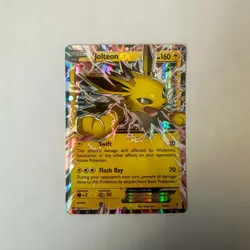 Pokemon Jolteon EX TCG 28/83 Generations Ultra Rare Holo - Image 1
