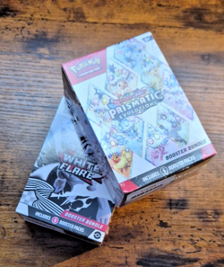 LOT of TWO Pokemon Prismatic Evolutions White Flare Booster Bundle Sealed 171299 - Image 2