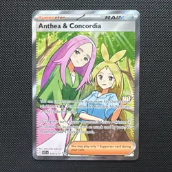 Anthea and Concordia 254/217 Ascended Heroes Pokemon TCG Full Art Trainer - Image 1