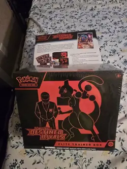Pokemon Destined Rivals ETB Elite Trainer Box - NEW SEALED TCG 2X - Image 1