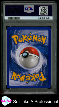 SCYTHER-HOLO BASE II POKEMON GAME BASE II 2000 17 PSA 8 - Image 2