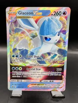 Glaceon VSTAR SWSH197 Black Star Promo Pokemon Near Mint - Image 1