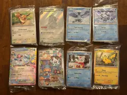 Pokemon 2025 Holiday Calendar Stamped Promos COMPLETE SET OF 8 SEALED - Image 1