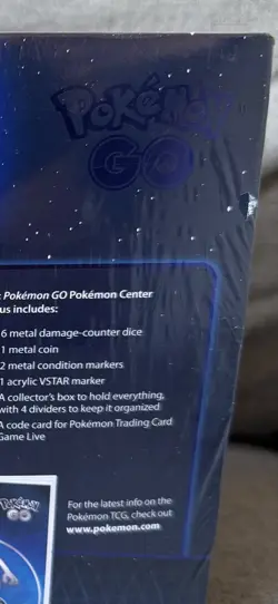 Pokemon Go Pokemon Center ETB Plus Sealed Brand New (Small Tear See photo) - Image 5