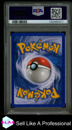 SCYTHER-HOLO BASE II POKEMON GAME BASE II 2000 17 PSA 6 - Image 2