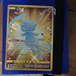 Pokemon Mew Celebrations 011/025 Holo Rare English Mysterious Tail Psyshot - Image 1