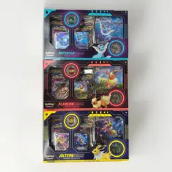 Pokemon Eeveelutions Vmax Premium Collection Box Set Vaporeon Flareon Jolteon - Image 1