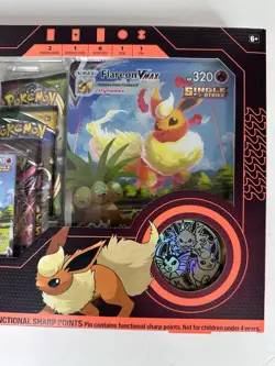 Pokemon Eeveelutions Vmax Premium Collection Box Set Vaporeon Flareon Jolteon - Image 5