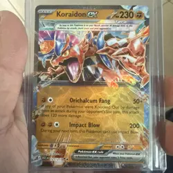 Pokemon TCG Koraidon EX Ascended Heroes 121/217 Near Mint - Image 2