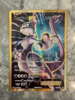 Pokemon TCG 2016 XY Evolutions Mewtwo EX Full Art 103/108 - Image 1