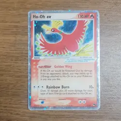 Pokemon Ho-Oh EX POP Series 3 017/017 Ultra Rare Holo Basic 110HP Pokemon TCG - Image 1