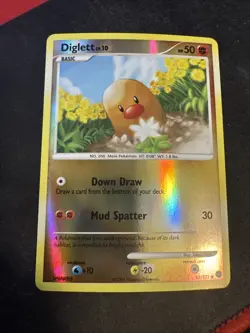 Diglett 85/132 Secret Wonders Reverse Holo Pokemon TCG 2007 - Image 1
