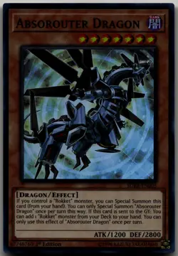 Absorouter Dragon Super Rare Structure Deck: Rokket Revolt SDRR-EN005 LP - Image 1
