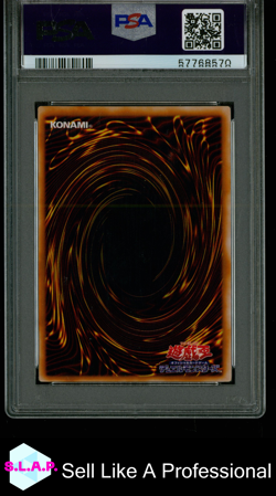 SILENT SWRDSMN.LV5 FET-ULTIMATE RARE YU-GI-OH! JAP 2004 JP008 PSA 9 - Image 2