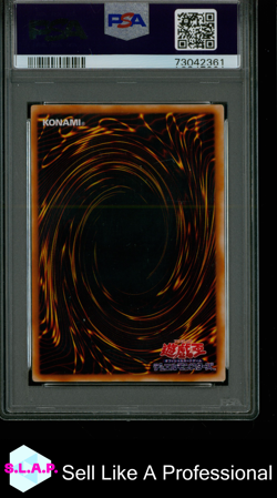 MYSTIC SWRDSMN.LV6 RDS-ULTIMATE RARE YU-GI-OH! JP 2004 JP008 PSA 10 - Image 2