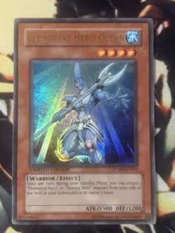 Yugioh: Elemental Hero Ocean - JUMP-EN013 - Ultra Rare - Limited Edition - HP - Image 1