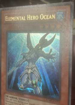 Yugioh: Elemental Hero Ocean - JUMP-EN013 - Ultra Rare - Limited Edition - HP - Image 3