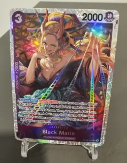 Black Maria OP08-074 One Piece Two Legends CCG Near Mint English Super Rare - Image 1