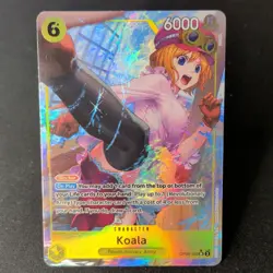 One Piece CCG Bandai Koala OP09-103 Holo Parallel Foil SR Emperors New World - Image 1