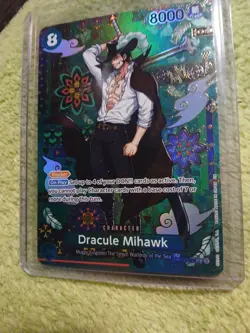 One piece Tcg Dracule Mihawk Sp Op14, Op12-030 English NM - Image 2