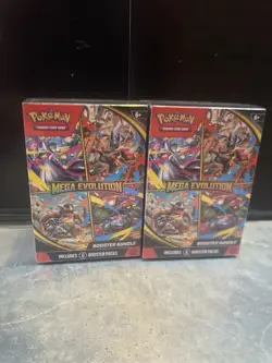 Pokemon TCG: Mega Evolution Factory Sealed Booster Bundle Box Lot Of 2 - Image 1