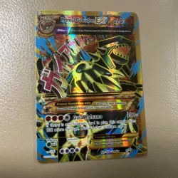 Pokemon Primal Groudon EX Shiny Full Art 97/98 XY-Ancient Origins AOR - Image 1