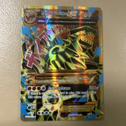 Pokemon Primal Groudon EX Shiny Full Art 97/98 XY-Ancient Origins AOR - Image 3