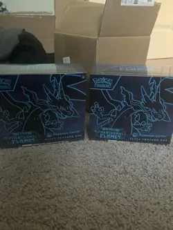 NEW(2X) Phantasmal Flames Pokemon Center Elite Trainer Box ETB Set of 2 - Sealed - Image 1