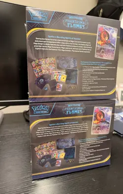 (2X) Phantasmal Flames Pokemon Center Elite Trainer Box ETB Set of 2 - Sealed - Image 2