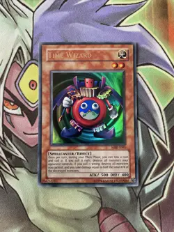 MRD-E065 Time Wizard Ultra Rare UNL Edition NM Yugioh Card - Image 1