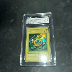 Yugioh Cgc 9.5 Time Wizard MRD-065 Ultra Rare 1st Edition Faded Error Was Psa 9 - Image 3