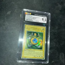 Yugioh Cgc 9.5 Time Wizard MRD-065 Ultra Rare 1st Edition Faded Error Was Psa 9 - Image 5