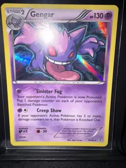 Gengar 35/83 XY Generations Pokemon TCG Holo Rare Card - Image 1