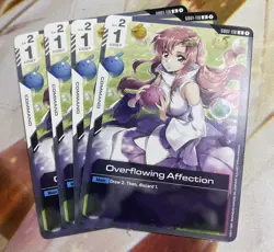 Gundam Card Game Overflowing Affection GD01-118 U Playset Of 4 - Image 1