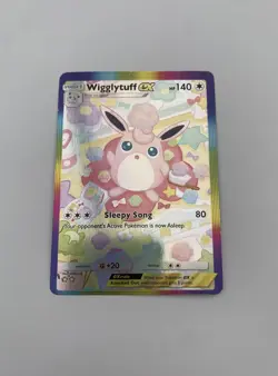 Wigglytuff Ex Pokemon Pocket TCG Card Holo Foil Full Art - Genetic Apex - CUSTOM - Image 1