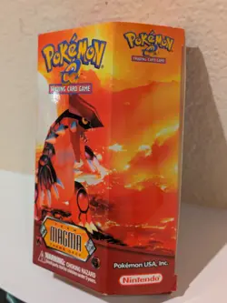 OPEN BOX VINTAGE Pokemon Trading Card Game TCG EX Team Aqua vs Magma Theme Deck - Image 4