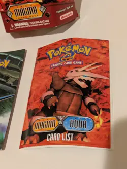 OPEN BOX VINTAGE Pokemon Trading Card Game TCG EX Team Aqua vs Magma Theme Deck - Image 5