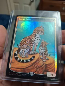 Ocelot Pride promo store champion card. MTG. Mint condition 2026 - Image 2
