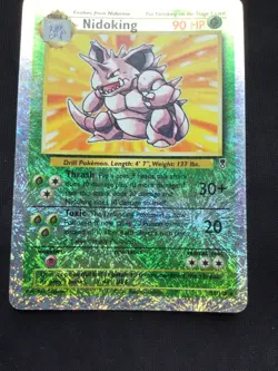 Pokemon Cards: Legendary Collection Reverse Holo: Nidoking 31/110 - Image 2