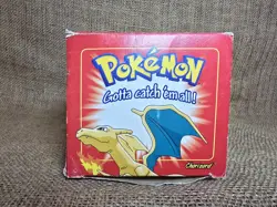 Pokemon CHARIZARD 23k Gold Plated Trading Card Vintage 1999 Burger King Red Box - Image 3