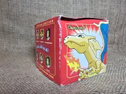 Pokemon CHARIZARD 23k Gold Plated Trading Card Vintage 1999 Burger King Red Box - Image 4